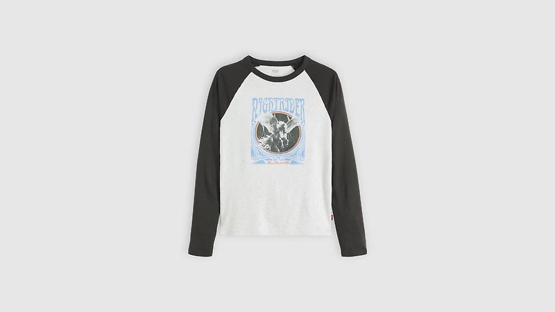 Graphic Essential Raglan Long-Sleeve T-Shirt