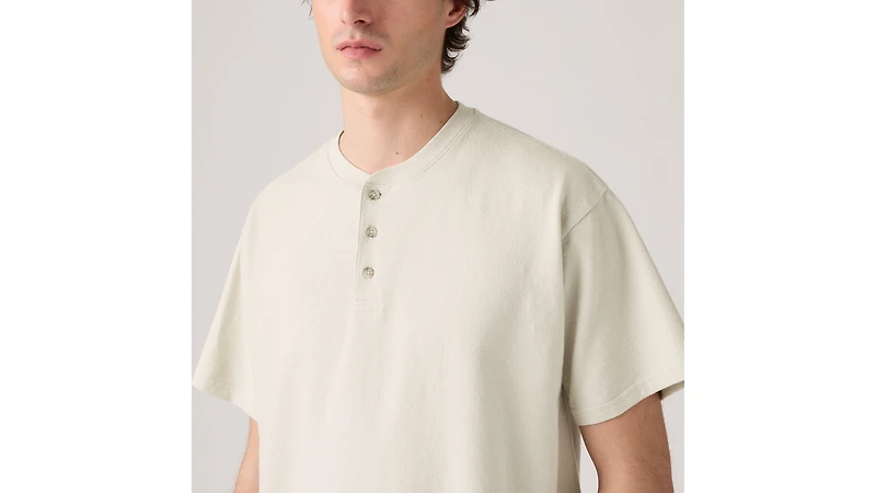 Short-Sleeve Dry Goods Henley