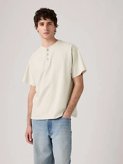 Short-Sleeve Dry Goods Henley