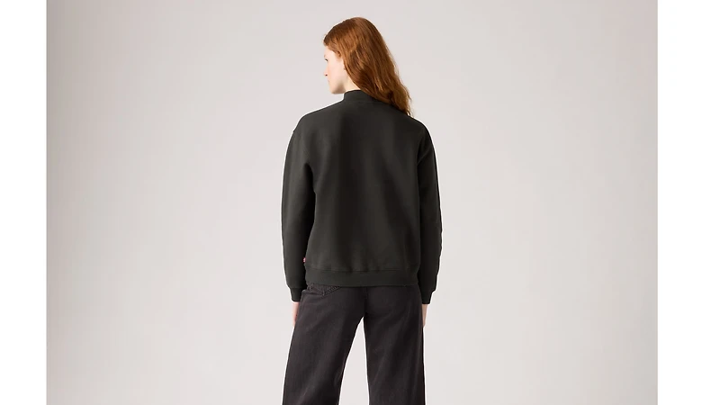 Graphic Collins Mockneck Sweatshirt