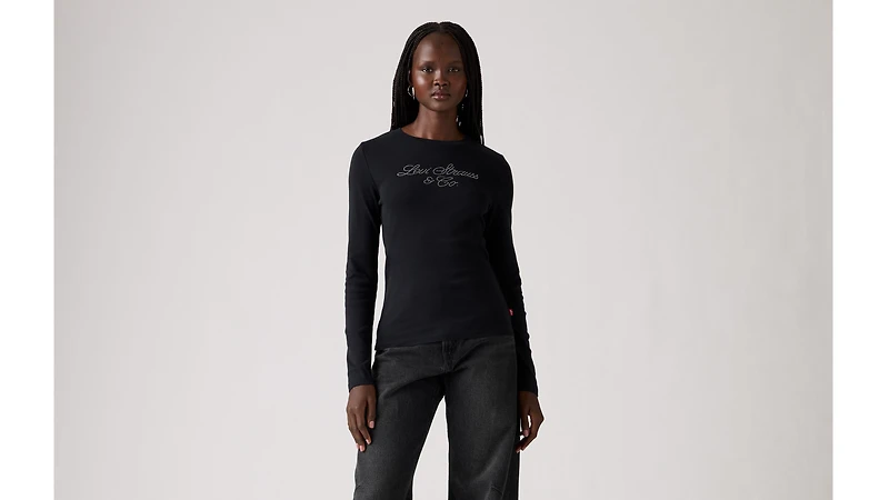 Graphic Essential Long-Sleeve Tee