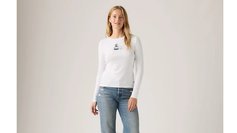 Graphic Essential Long-Sleeve Tee