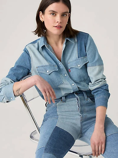 Patchwork Iconic Western Shirt