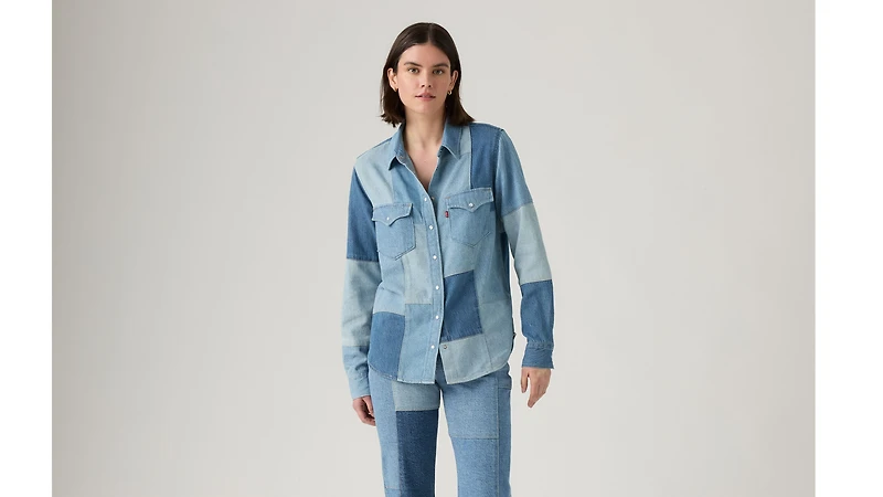 Patchwork Iconic Western Shirt