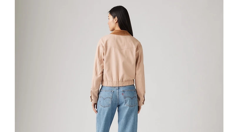 Laydown Collar Jacket