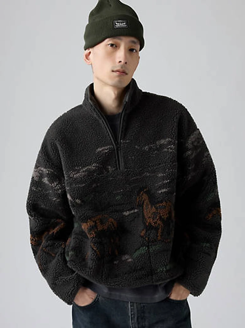 Idyllwild Sherpa Popover Jacket
