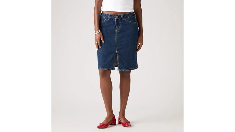 Low Midi Skirt