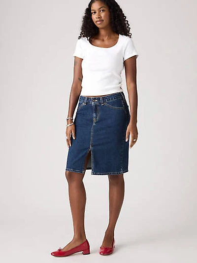 Low Midi Skirt