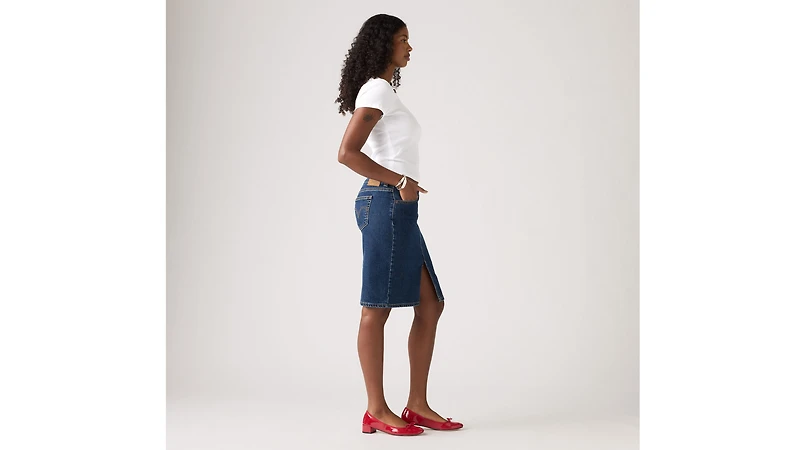 Low Midi Skirt
