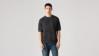 Ani Short Sleeve Sweater T-Shirt