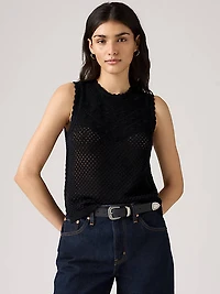 Adrienne Crochet Tank