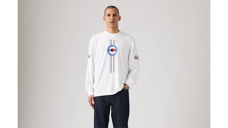 Oasis Long Sleeve Band Tee