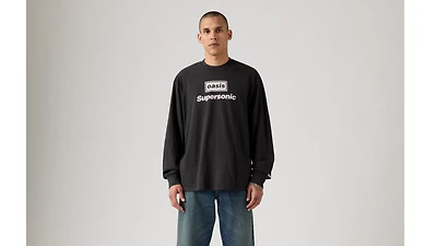 Oasis Long Sleeve Band Tee