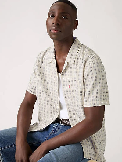 Short-Sleeve Sunset Standard Camp Shirt