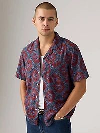 Short-Sleeve Sunset Standard Camp Shirt