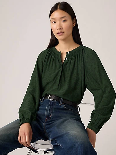 Estelle Long-Sleeve Blouse
