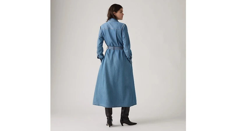 Quincey Long-Sleeve Maxi Dress