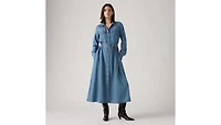 Quincey Long-Sleeve Maxi Dress