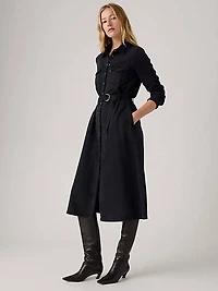 Quincey Long-Sleeve Maxi Dress