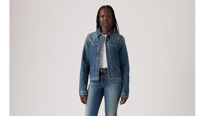 Embellished Original Trucker Jacket