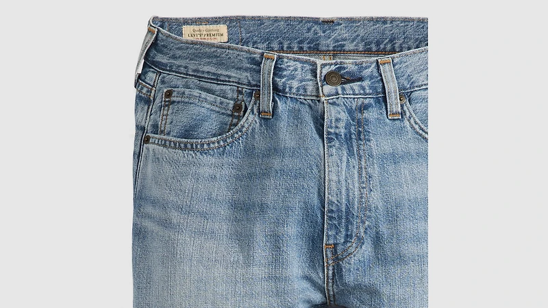 505™ Regular Fit Linen+ Denim Men's Jeans