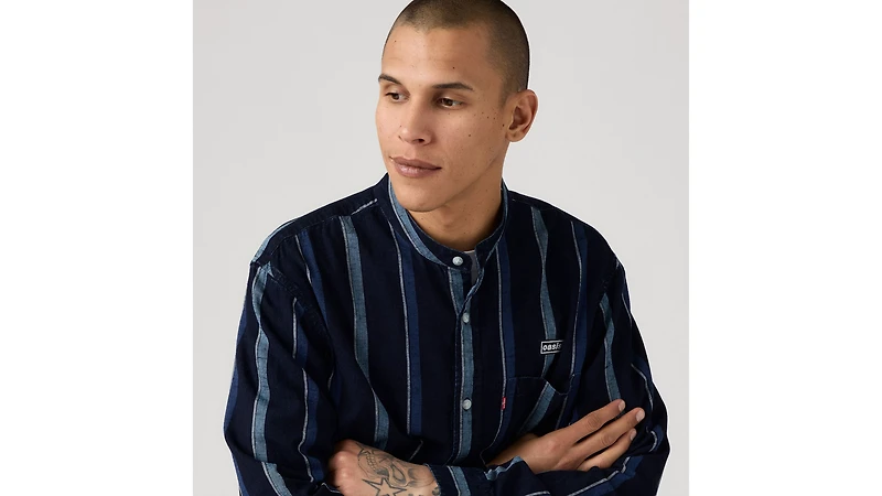Oasis Banded Collar Shirt
