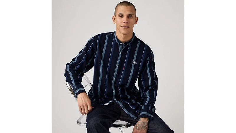 Oasis Banded Collar Shirt