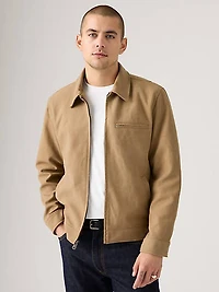 Faux Suede Jacket