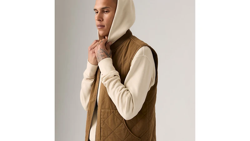 Quilted Utility Vest