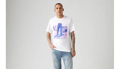 Relaxed Fit Short Sleeve Graphic T-Shirt