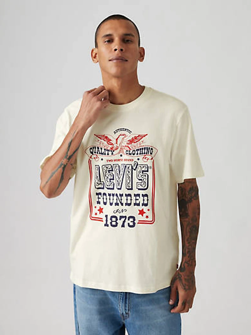 Relaxed Fit Short Sleeve Graphic T-Shirt