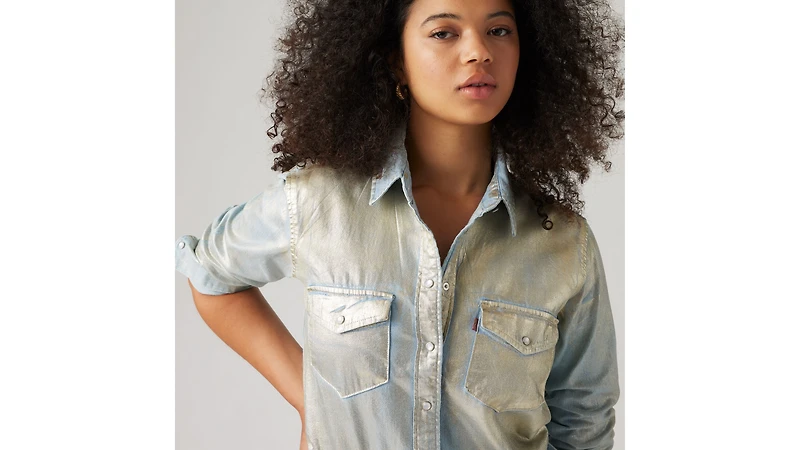 Iconic Western Denim Shirt