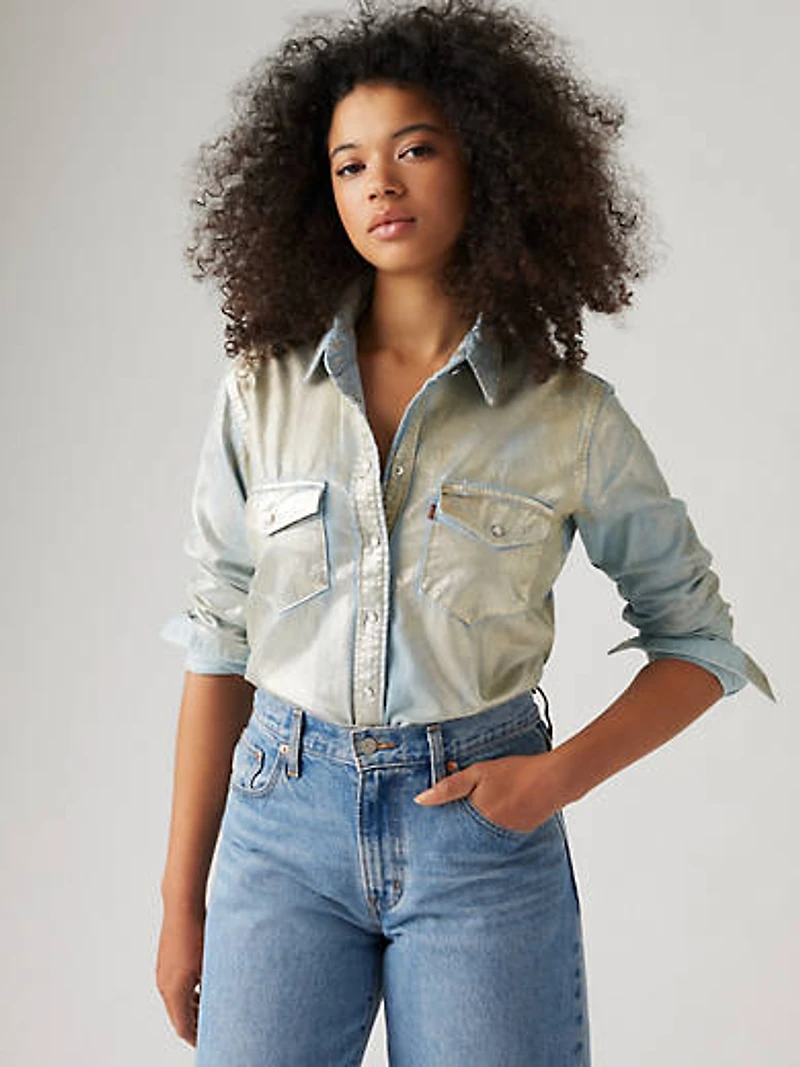 Iconic Western Denim Shirt