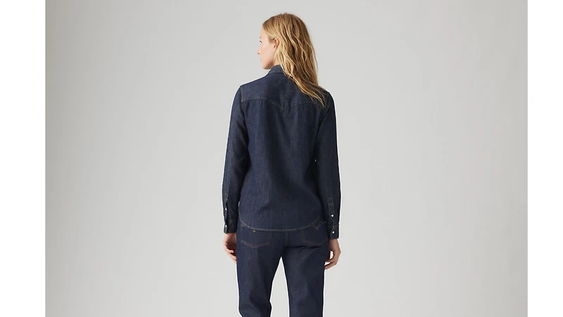 Iconic Western Linen+ Denim Shirt