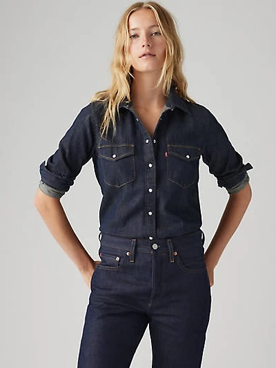 Iconic Western Linen+ Denim Shirt