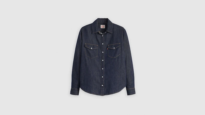 Iconic Western Linen+ Denim Shirt