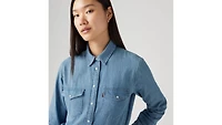 Iconic Western Linen+ Denim Shirt