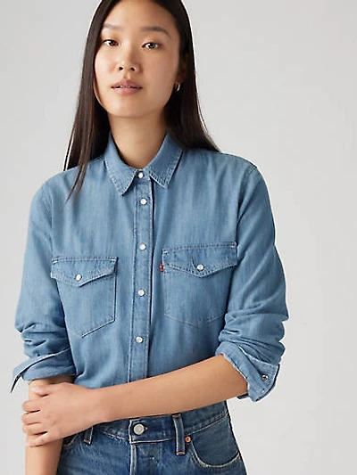 Iconic Western Linen+ Denim Shirt