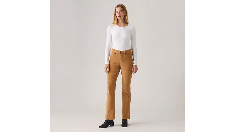 725 High-Rise Bootcut Corduroy Women's Pants