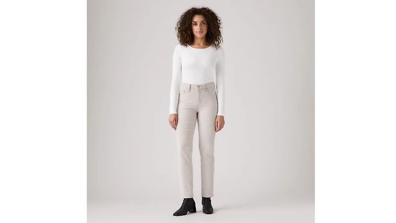 724 High-Rise Straight Corduroy Women's Pants