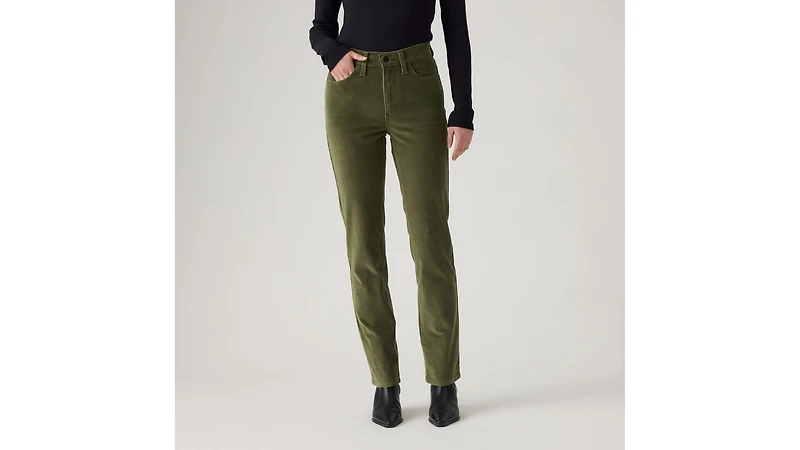724 High-Rise Straight Corduroy Women's Pants