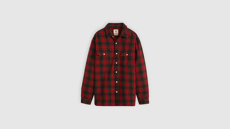 Jackson Worker Flannel Overshirt