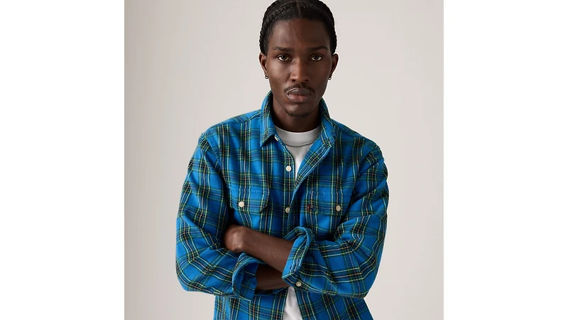 Jackson Worker Flannel Overshirt
