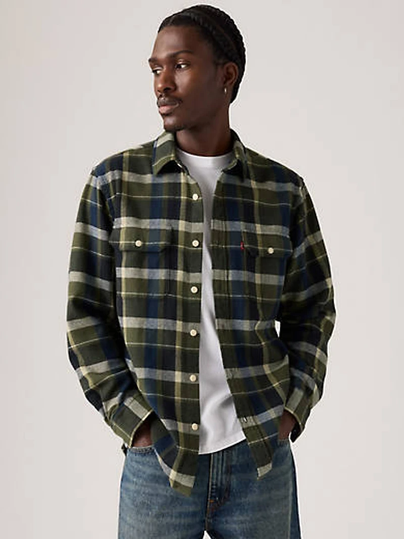 Jackson Worker Flannel Overshirt