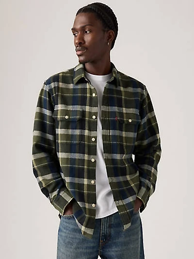 Jackson Worker Flannel Overshirt