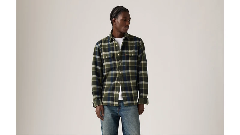 Jackson Worker Flannel Overshirt