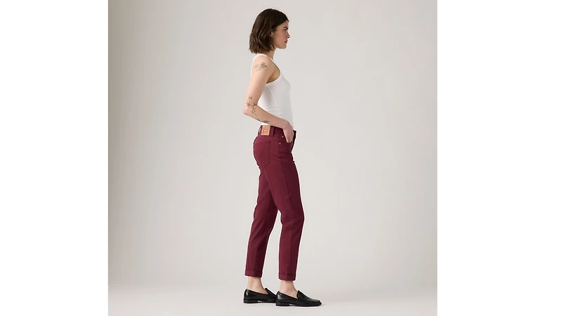 Mid-Rise Boyfriend Women's Pants