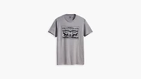 Two Horse Graphic Tee Shirt