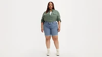 Classic Bermuda Women's Shorts (Plus Size)