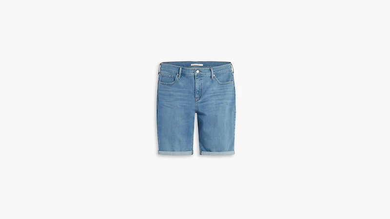 Classic Bermuda Women's Shorts (Plus Size)